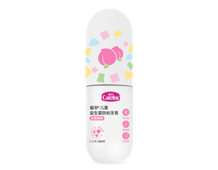 愛護(hù)兒童益生菌防蛀牙膏（水蜜桃味）